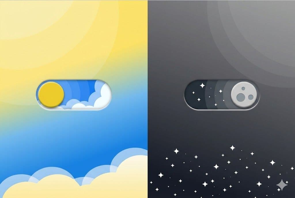 How to Toggle Content Visibility Based on Dark/Light Mode in Framer